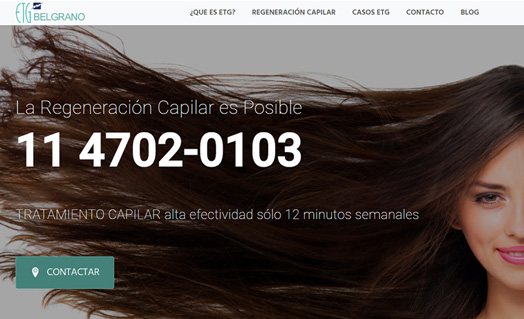 ETG Belgrano - Electrotricogenesis - Regeneración capilar